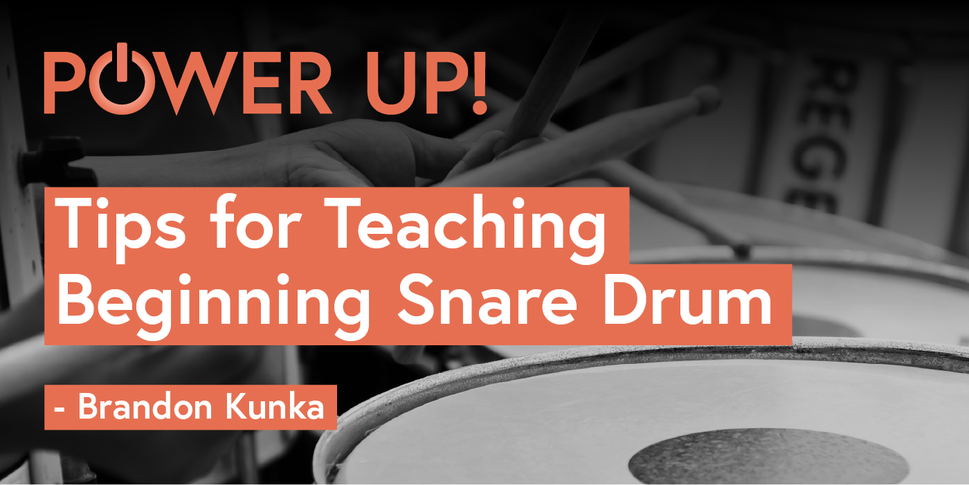 beginning snare drum